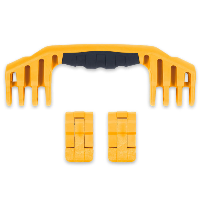 Pelican 1520 Replacement Handle & Latches, Yellow (Set of 1 Handle, 2 Standard Latches) ColorCase