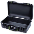 Pelican 1525 Air Case, Black with OD Green Handle & Latches None (Case Only) ColorCase 015250-0000-110-131