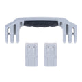Pelican 1525 Air Replacement Handle & Latches, Silver, Push-Button (Set of 1 Handle, 2 Latches) ColorCase