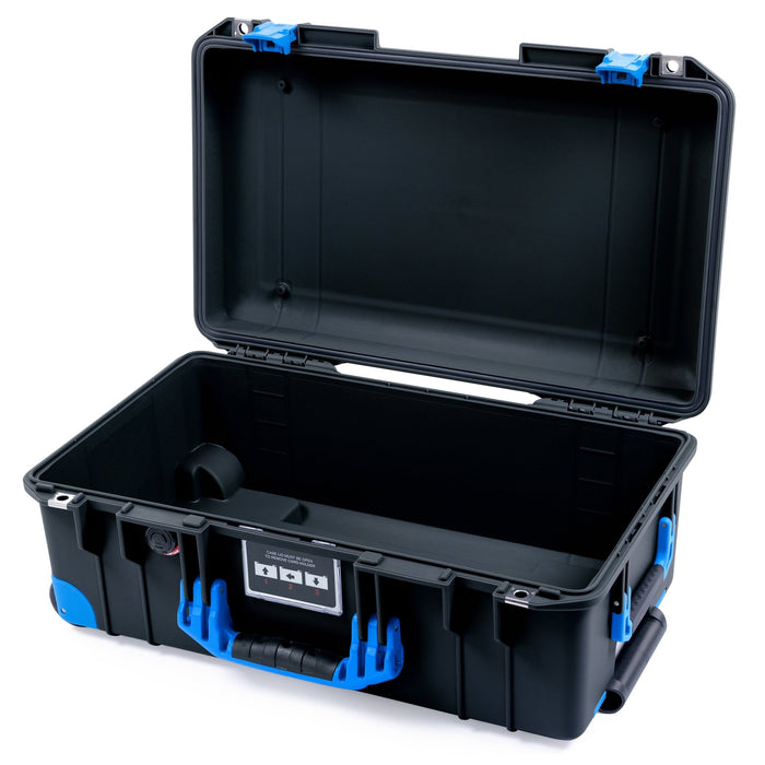 Pelican 1535 Air Carry-on Case - Black & Blue Trolley - Empty