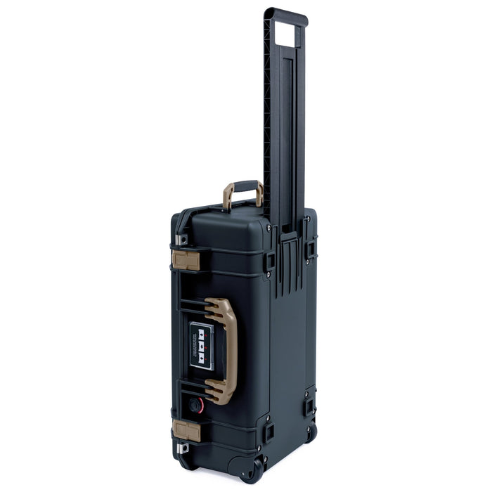 Pelican 1535 Air Carry - on Case - Black & Dark Desert Dirt - Empty