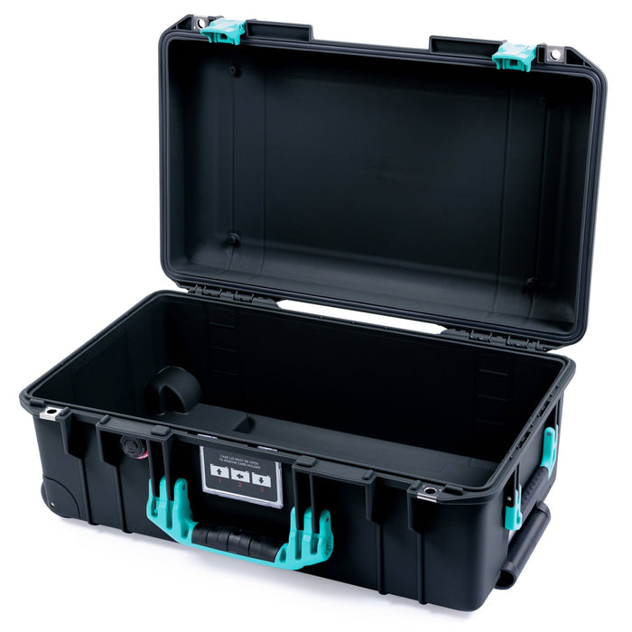 Pelican 1535 Air Carry-on Case - Black & Teal - Empty