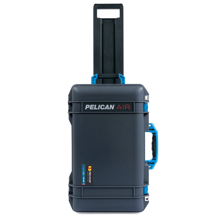 Pelican 1535 Air Carry - on Case - Charcoal & Blue - Empty