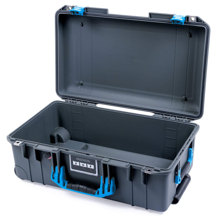 Pelican 1535 Air Carry - on Case - Charcoal & Blue - Empty