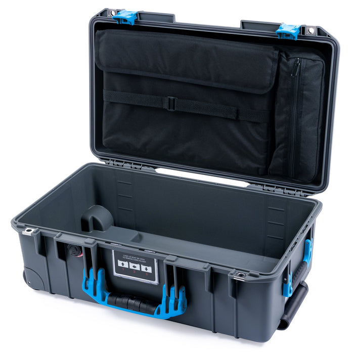 Pelican 1535 Air Carry - on Case - Charcoal & Blue - Computer Lid Organizer Only