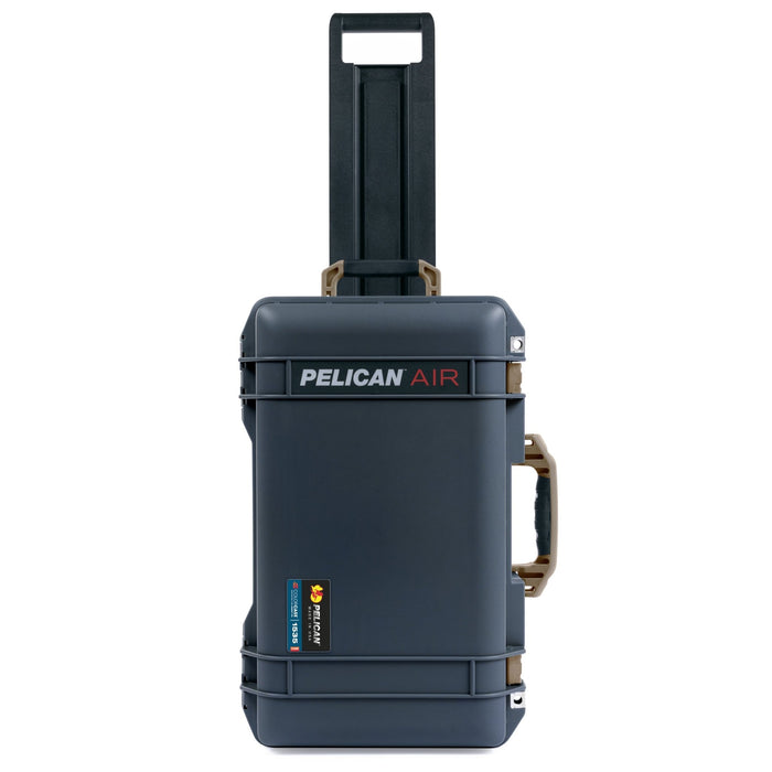 Pelican 1535 Air Carry - on Case - Charcoal & Dark Desert Dirt - Empty