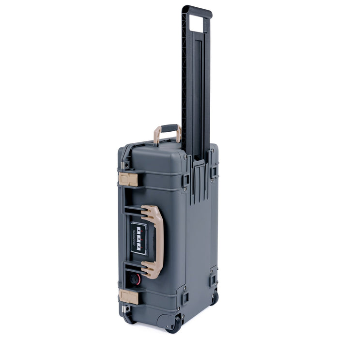 Pelican 1535 Air Carry - on Case - Charcoal & Desert Tan - Empty