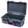 Pelican 1535 Air Carry - on Case - Charcoal & Magenta Trolley - Empty