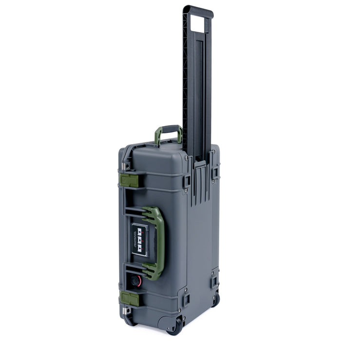 Pelican 1535 Air Carry - on Case - Charcoal & OD Green - Empty