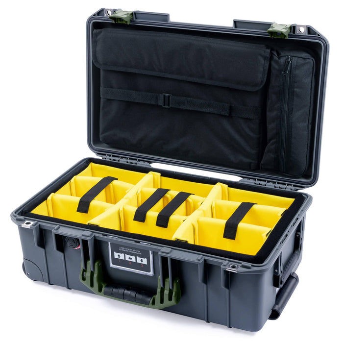 Yellow Padded Dividers / Computer Lid Pouch