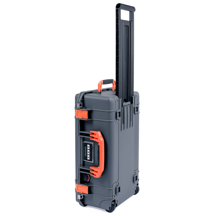 Pelican 1535 Air Carry - on Case - Charcoal & Orange - Empty
