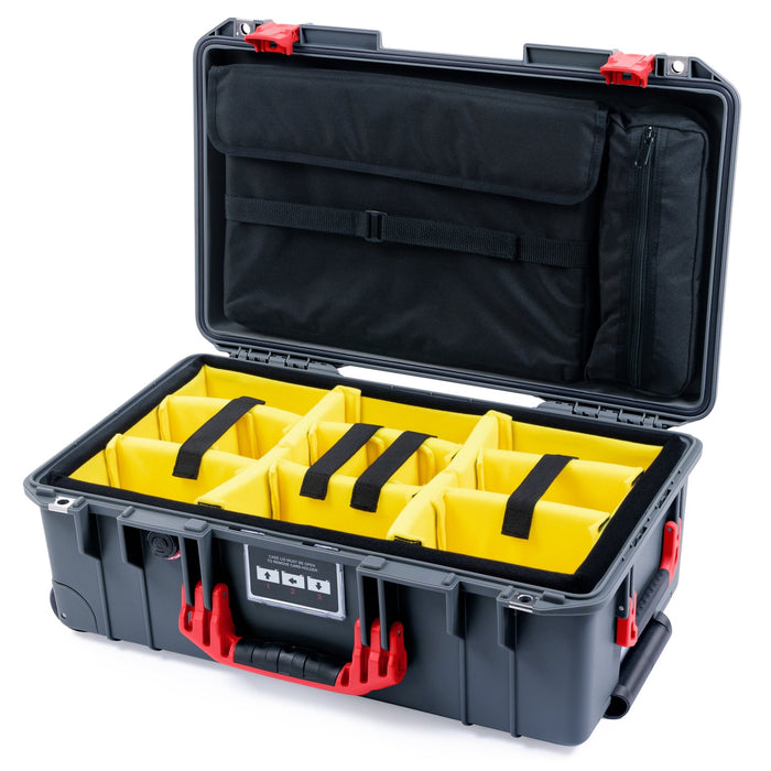 Yellow Padded Dividers / Computer Lid Pouch