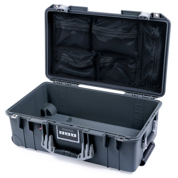 Pelican 1535 Air Carry - on Case - Charcoal & Silver - Mesh Lid Organizer Only