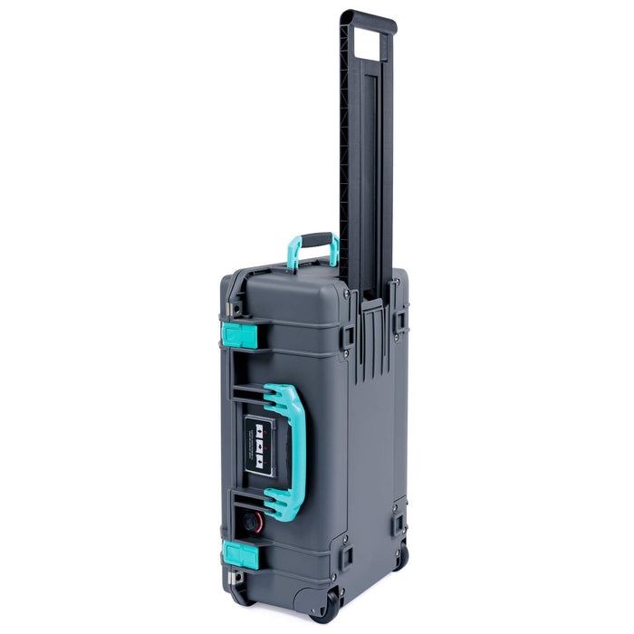 Pelican 1535 Air Carry - on Case - Charcoal & Teal - Empty