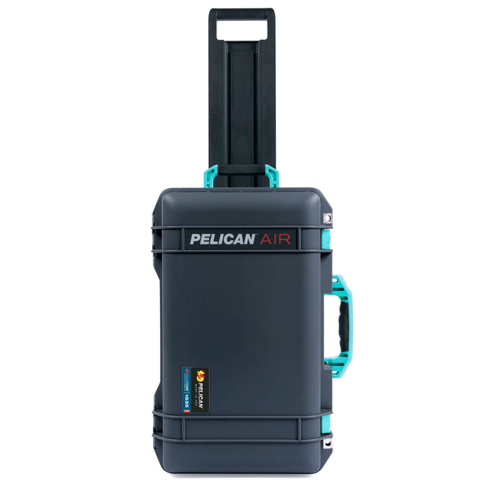 Pelican 1535 Air Carry - on Case - Charcoal & Teal - Empty
