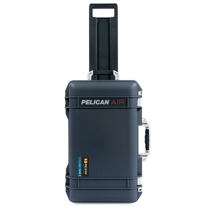 Pelican 1535 Air Carry - on Case - Charcoal & White Trolley - Empty