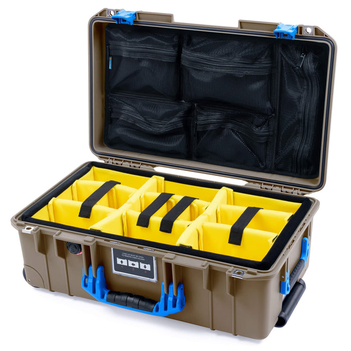 Yellow Padded Dividers / Mesh Lid Organizer