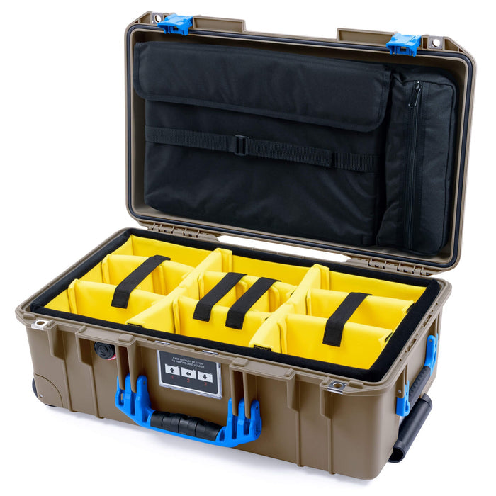 Yellow Padded Dividers / Computer Lid Pouch