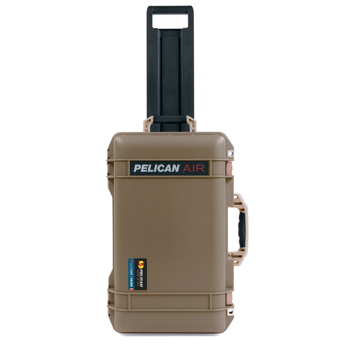 Pelican 1535 Air Carry - on Case - Dark Desert Dirt & Desert Tan - Empty