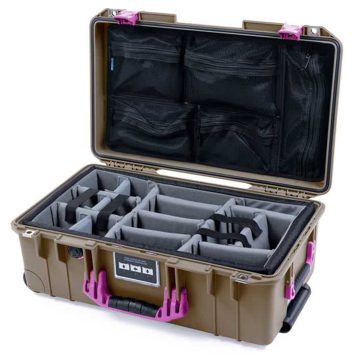 Padded Microfiber Dividers / Mesh Lid Organizer