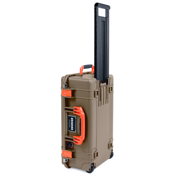 Pelican 1535 Air Carry - on Case - Dark Desert Dirt & Orange - Empty