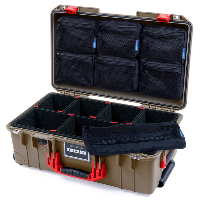 TrekPak Divider System / 7-Pcs Removable Mesh Lid