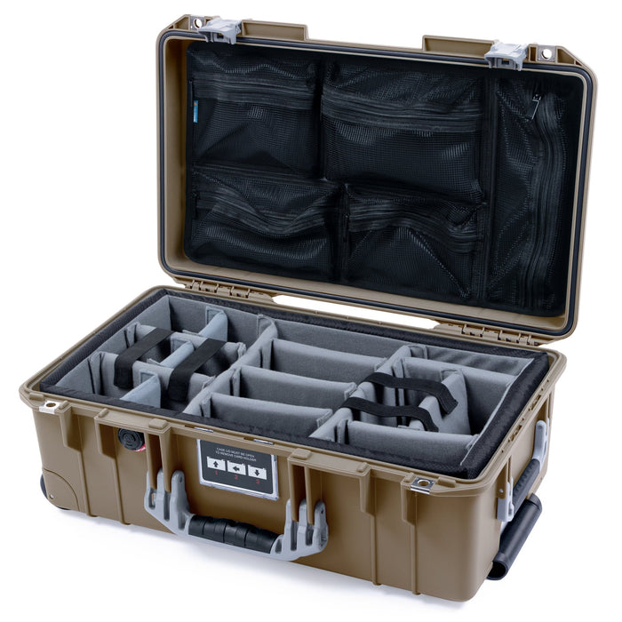 Padded Microfiber Dividers / Mesh Lid Organizer