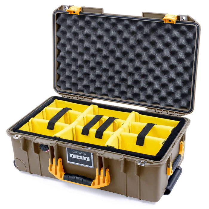 Yellow Padded Dividers / Convoluted Lid Foam