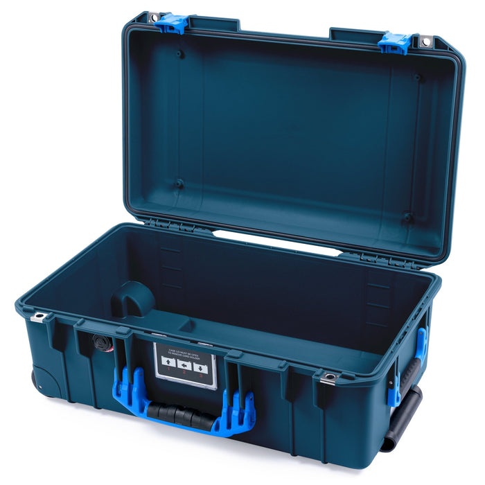 Pelican 1535 Air Carry-on Case - Deep Pacific & Blue - Empty