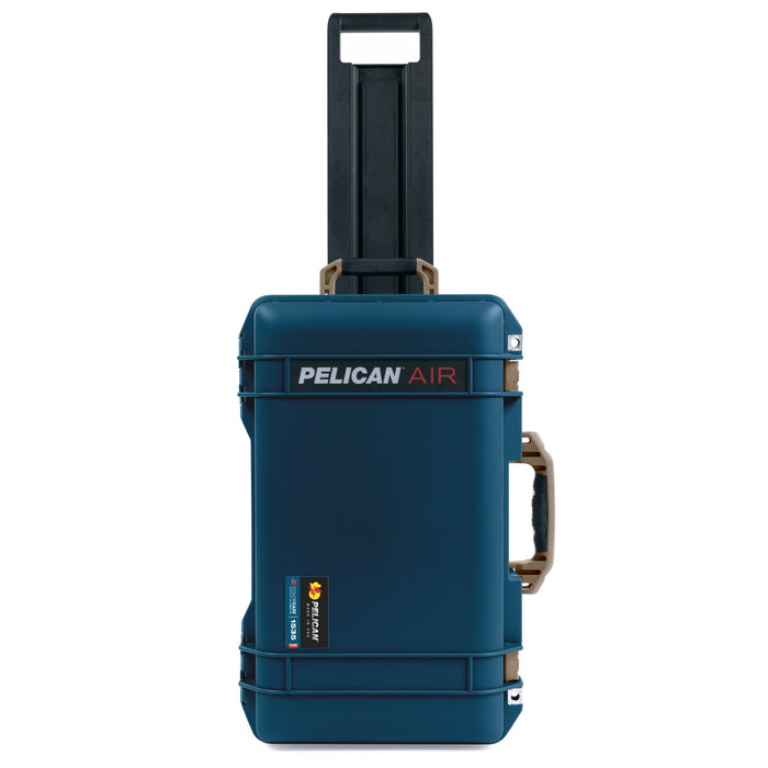 Pelican 1535 Air Carry - on Case - Deep Pacific & Dark Desert Dirt - Empty