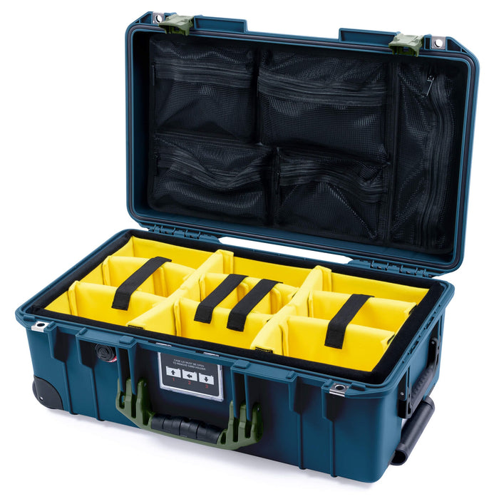 Yellow Padded Dividers / Mesh Lid Organizer