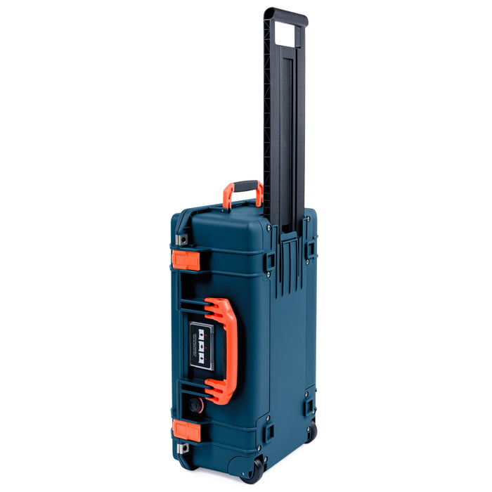 Pelican 1535 Air Carry-on Case - Deep Pacific & Orange