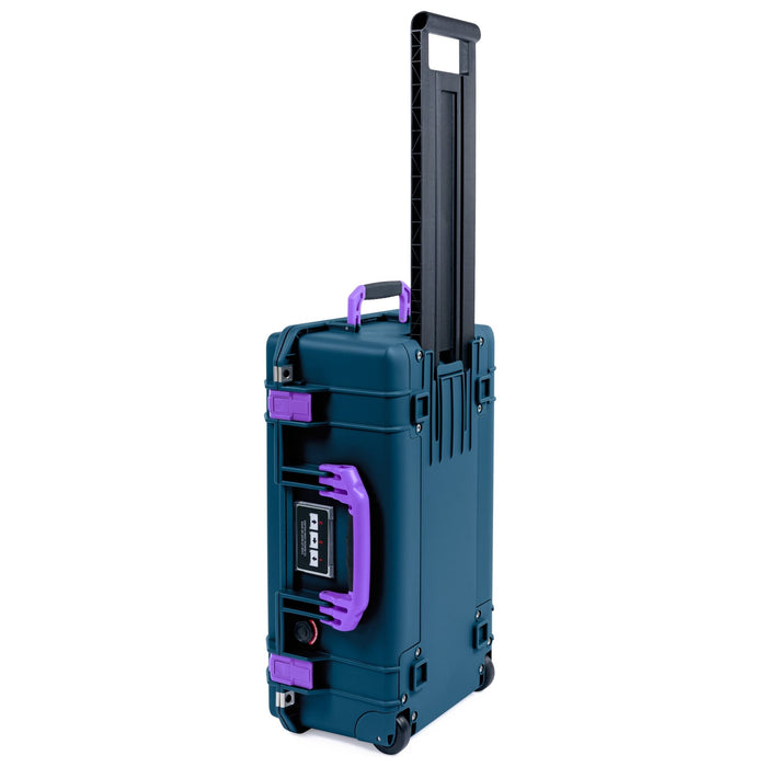 Pelican 1535 Air Carry-on Case - Deep Pacific & Purple