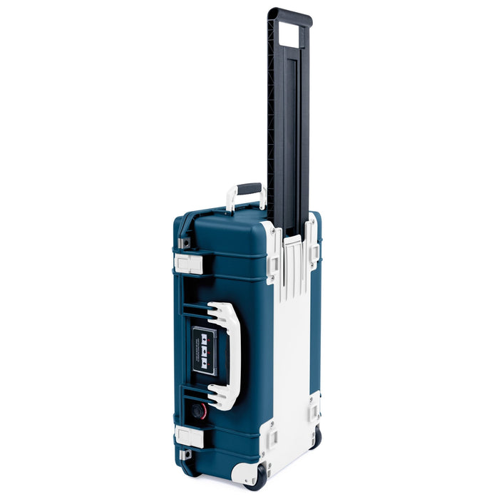 Pelican 1535 Air Carry - on Case - Deep Pacific & Whiteout Trolley - Empty