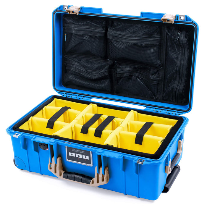 Yellow Padded Dividers / Mesh Lid Organizer