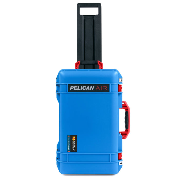 Pelican 1535 Air Carry - on Case - Electric Blue & Red - Empty
