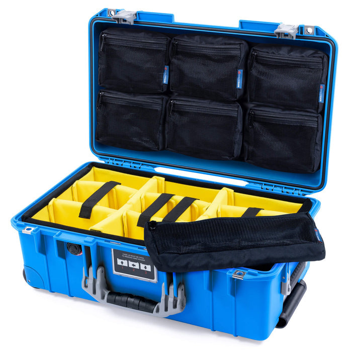 Yellow Padded Dividers / 7-Pcs Removable Mesh Lid