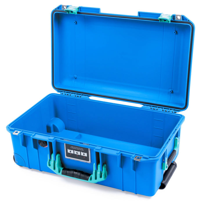 Pelican 1535 Air Carry - on Case - Electric Blue & Teal - Empty