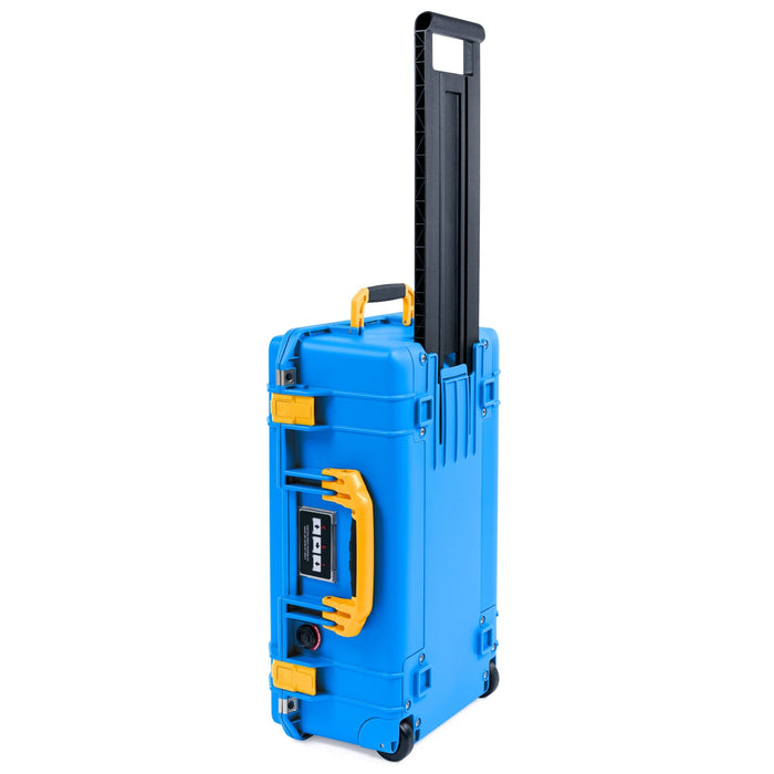 Pelican 1535 Air Carry - on Case - Electric Blue & Yellow - Empty