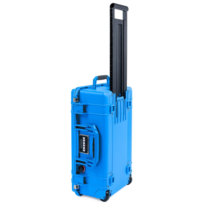 Pelican 1535 Air Carry-on Case - Electric Blue - Trolley View Upright