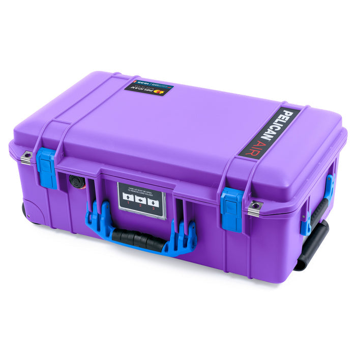 Pelican 1535 Air Carry-on Case - Galaxy Purple & Blue