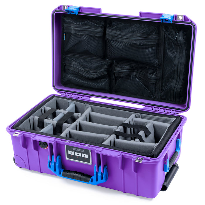 Pelican 1535 Air Carry-on Case - Galaxy Purple & Blue
