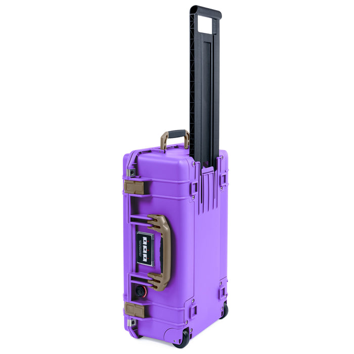 Pelican 1535 Air Carry-on Case - Galaxy Purple & Dark Desert Dirt