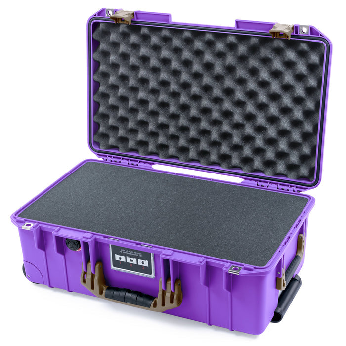 Pelican 1535 Air Carry-on Case - Galaxy Purple & Dark Desert Dirt
