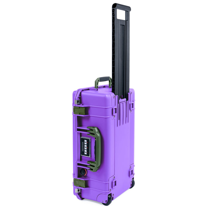 Pelican 1535 Air Carry-on Case - Galaxy Purple & OD Green