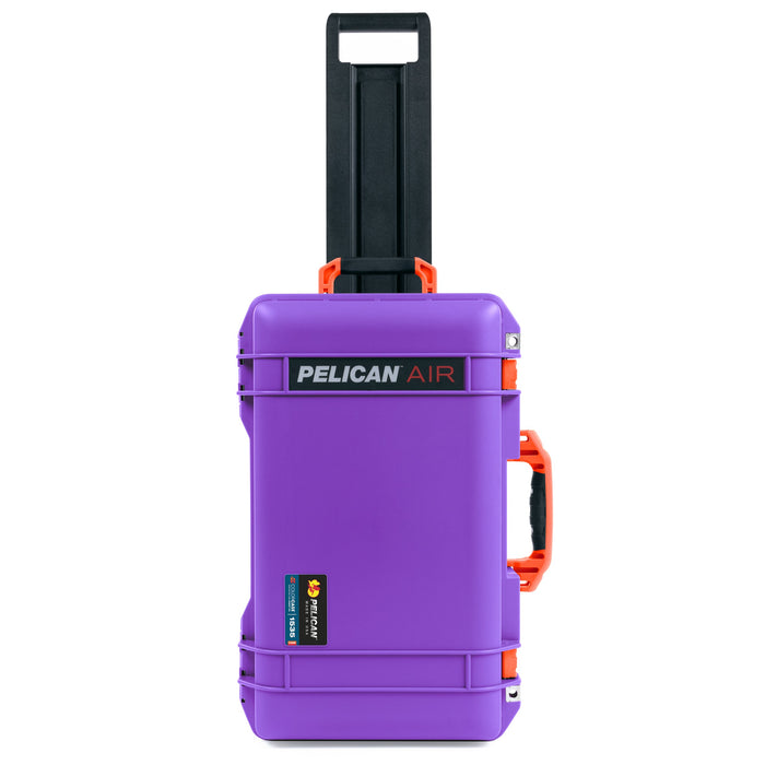 Pelican 1535 Air Carry-on Case - Galaxy Purple & Orange