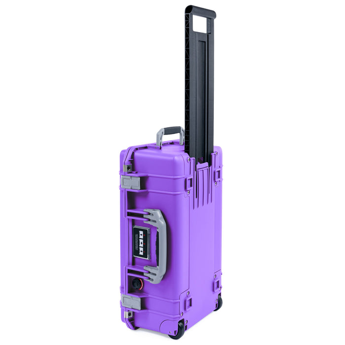 Pelican 1535 Air Carry-on Case - Galaxy Purple & Silver