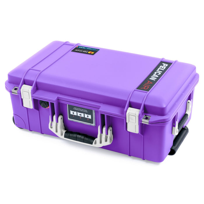 Pelican 1535 Air Carry - on Case - Purple & Whiteout - Empty
