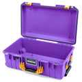 Pelican 1535 Air Carry-on Case - Galaxy Purple & Yellow - Empty