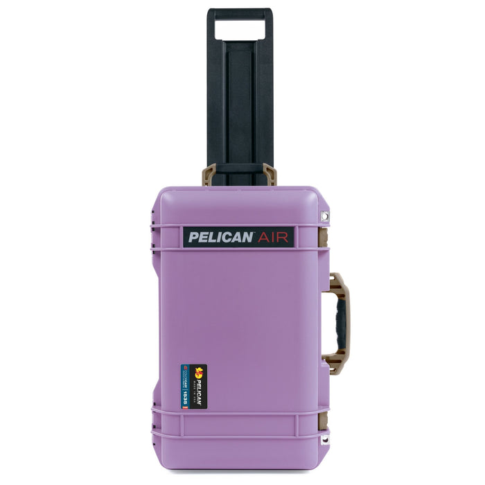 Pelican 1535 Air Carry - on Case - Lilac & Dark Desert Dirt - Empty